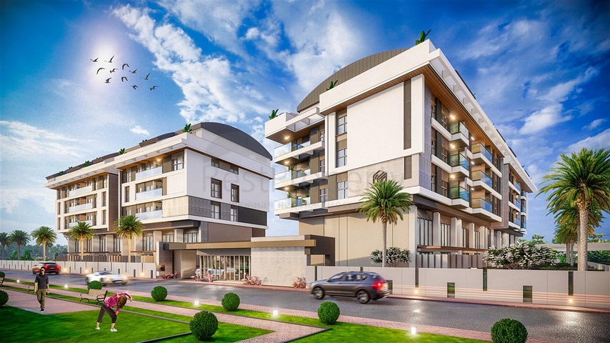 An investment project in the Persimmon - Antalya microdistrict