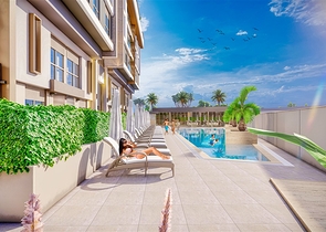 An investment project in the Persimmon - Antalya microdistrict