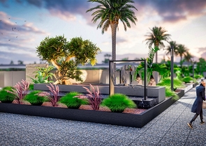 An investment project in the Persimmon - Antalya microdistrict