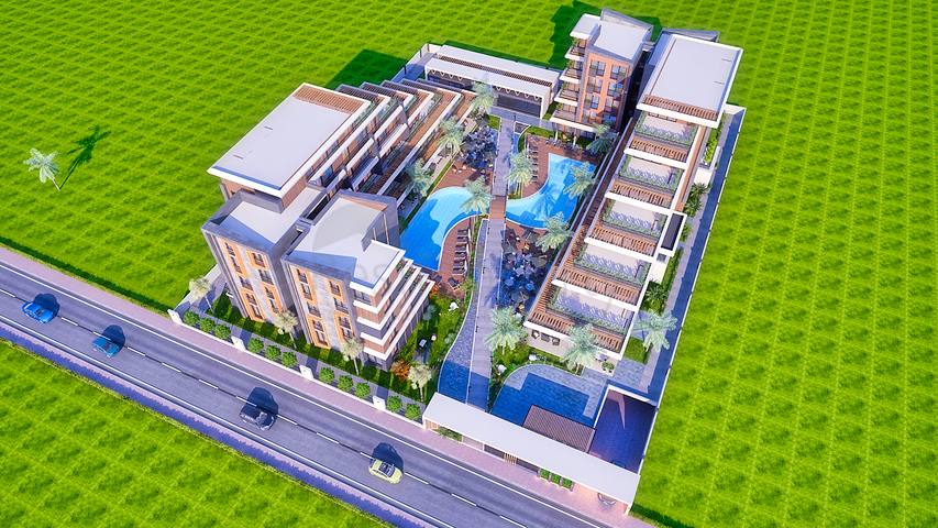 Investment project in the Altyntas - Antalya area 