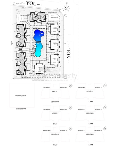 Investment project in the Altyntas - Antalya area 