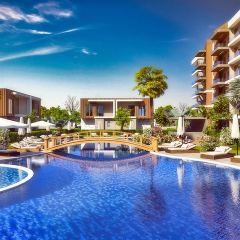 Investment project of a 4+1 villa in the Altyntas - Antalya area 