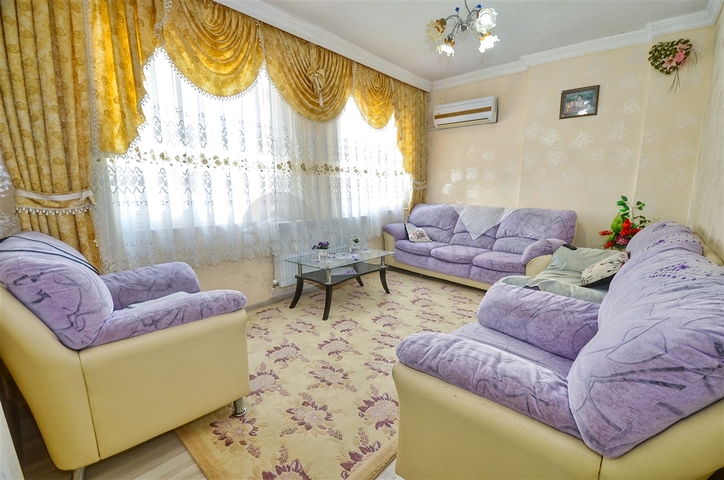 A 3+1 apartment in the Toros - Antalya neighborhood