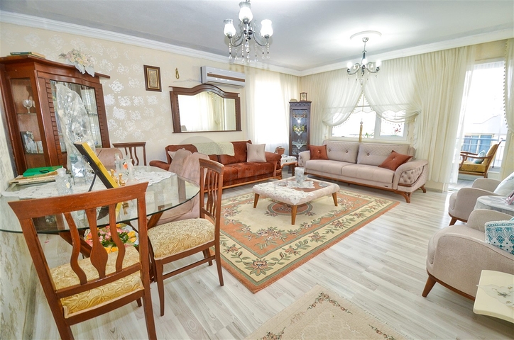 A 3+1 apartment in the Toros - Antalya neighborhood