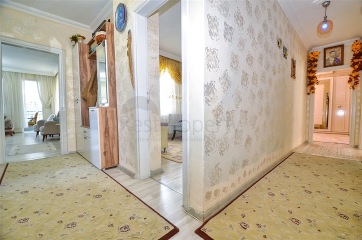 A 3+1 apartment in the Toros - Antalya neighborhood