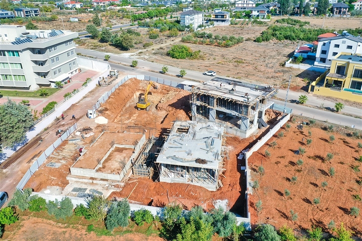 Investment project of a 4+1 villa in the area of Doshemealti - Antalya 