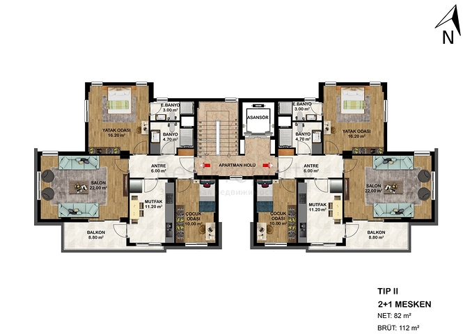 Investment project in Kepez - Antalya area