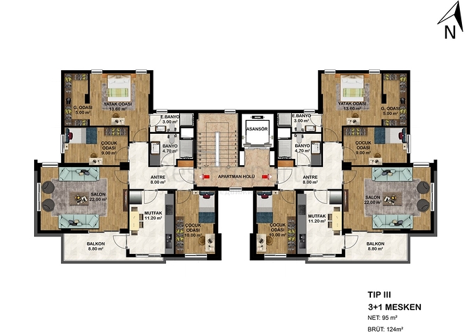 Investment project in Kepez - Antalya area