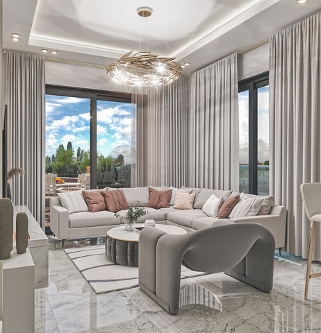 Investment project in Altyntas - Antalya microdistrict