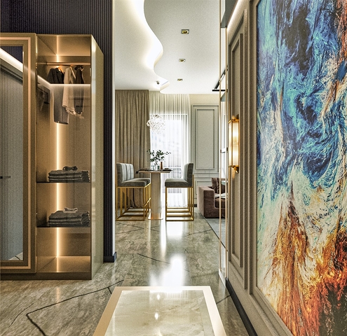 Investment project in Altyntas - Antalya microdistrict