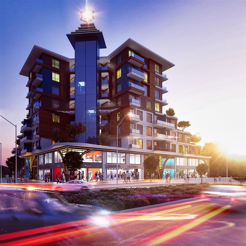 Investment project in Altyntas - Antalya microdistrict