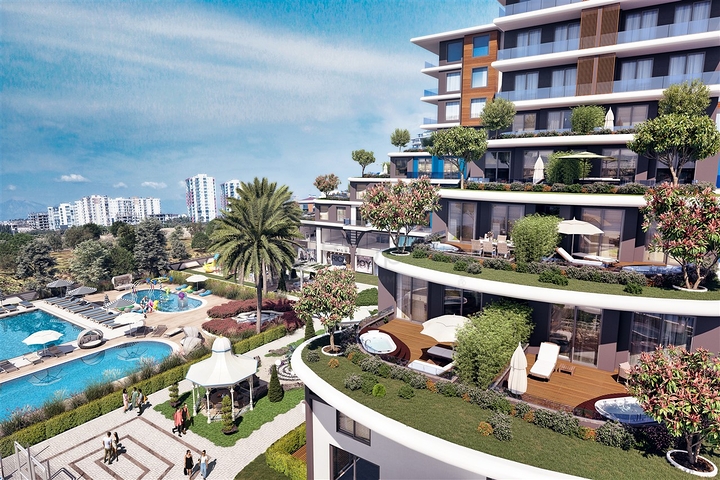 Investment project in Altyntas - Antalya microdistrict