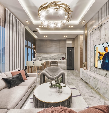 Investment project in Altyntas - Antalya microdistrict