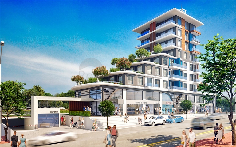 Investment project in Altyntas - Antalya microdistrict