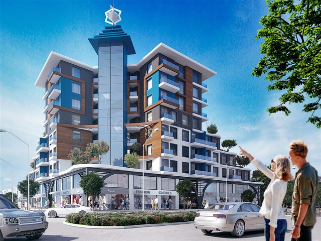 Investment project in Altyntas - Antalya microdistrict