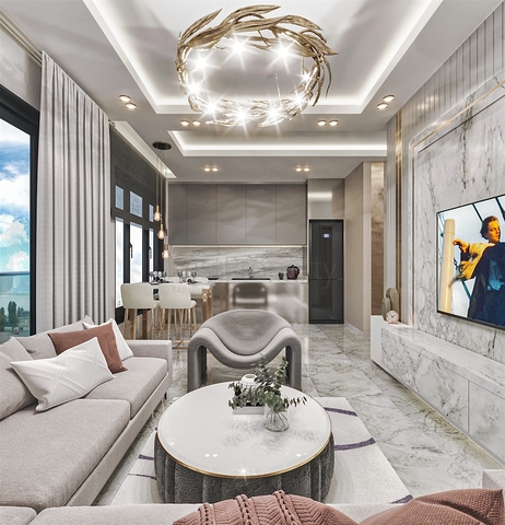 Investment project in Altyntas - Antalya microdistrict