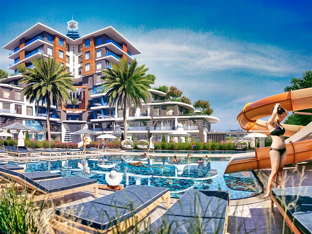 Investment project in Altyntas - Antalya microdistrict
