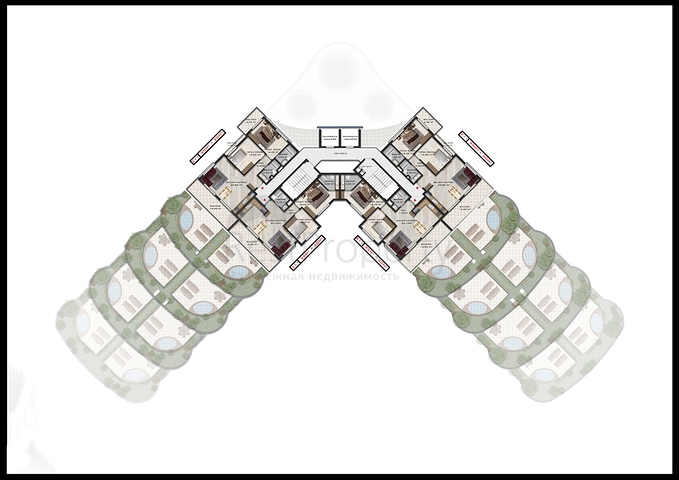 Investment project in Altyntas - Antalya microdistrict