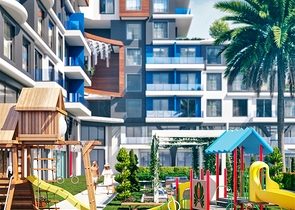 Investment project in Altyntas - Antalya microdistrict
