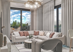 Investment project in Altyntas - Antalya microdistrict