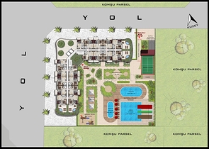 Investment project in Altyntas - Antalya microdistrict