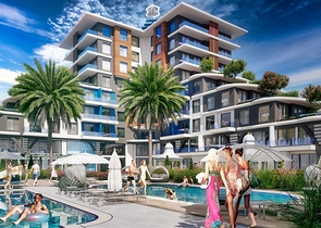 Investment project in Altyntas - Antalya microdistrict
