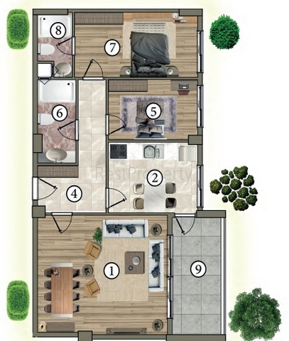 Investment project in Kepez - Antalya area