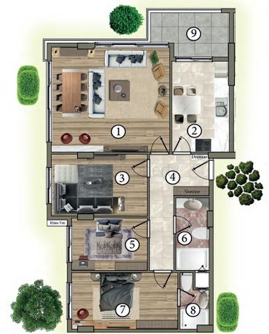 Investment project in Kepez - Antalya area