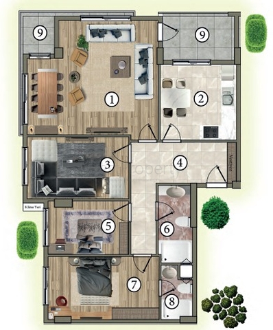 Investment project in Kepez - Antalya area