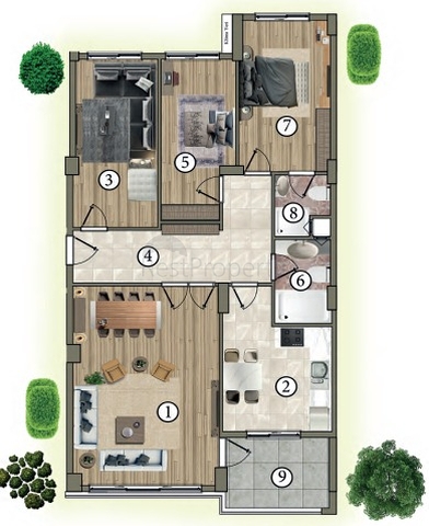 Investment project in Kepez - Antalya area