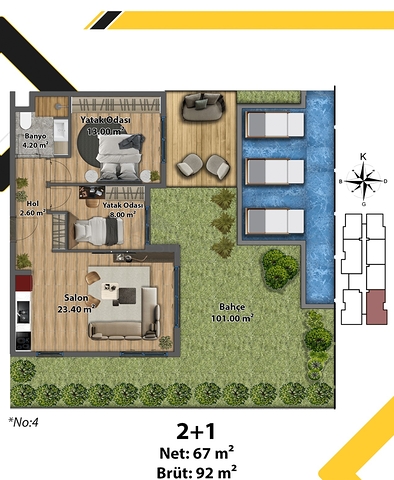 Investment project in the Altyntas - Antalya area