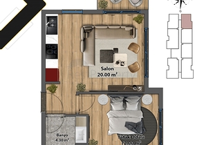 Investment project in the Altyntas - Antalya area