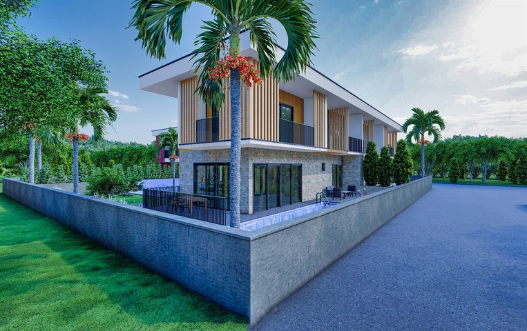 4+2 villas in Doshemealti - Antalya area 