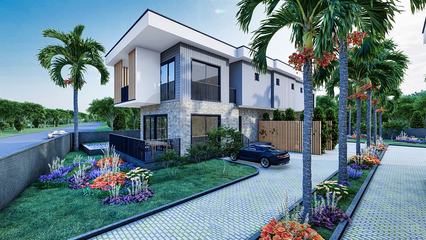 4+2 villas in Doshemealti - Antalya area 