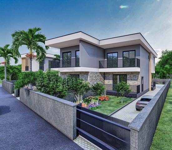 4+2 villas in Doshemealti - Antalya area 