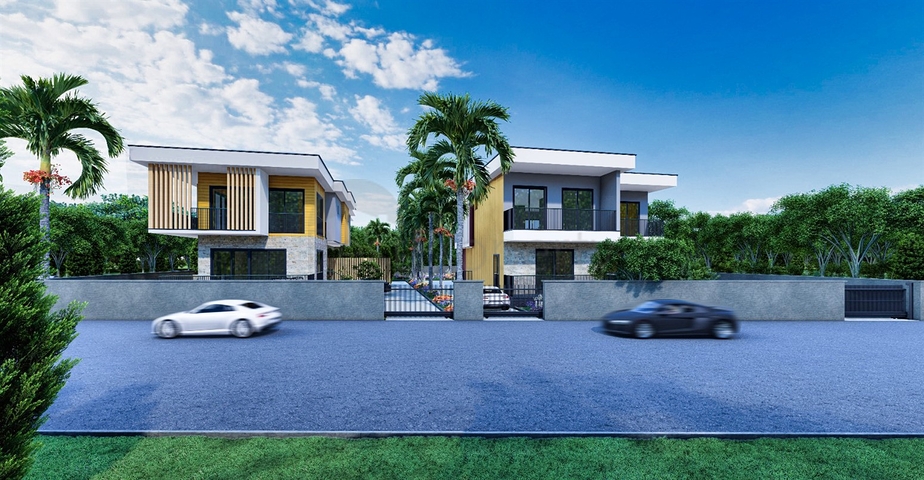 4+2 villas in Doshemealti - Antalya area 