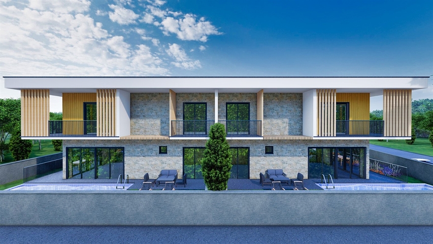 4+2 villas in Doshemealti - Antalya area 