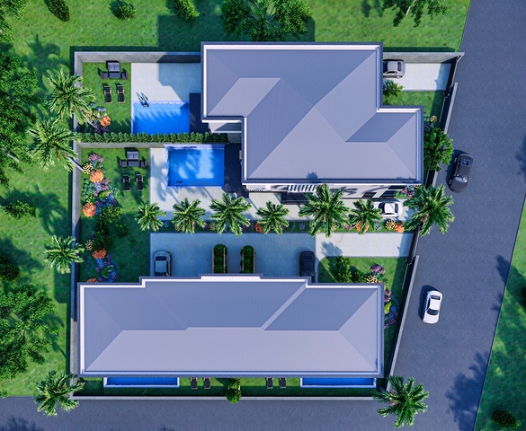 4+2 villas in Doshemealti - Antalya area 