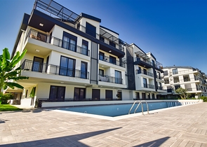 A 2+1 apartment in the Guzeloba - Antalya neighborhood