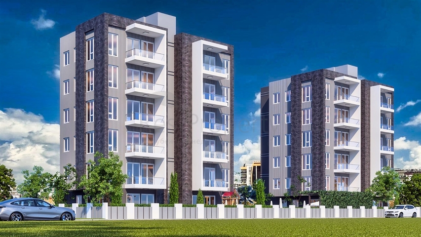 3+1 apartments in Kepez - Antalya area