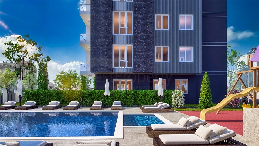 3+1 apartments in Kepez - Antalya area