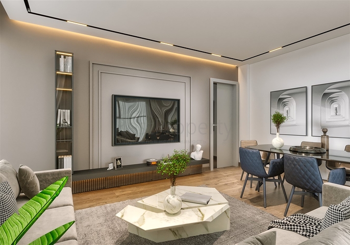 3+1 apartments in Kepez - Antalya area