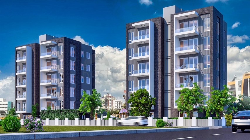 3+1 apartments in Kepez - Antalya area