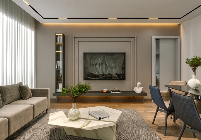 3+1 apartments in Kepez - Antalya area