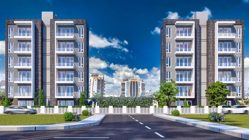 3+1 apartments in Kepez - Antalya area
