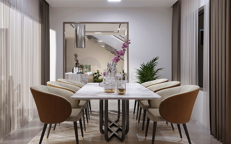 Investment project, Villas in the area of Doshemealti - Antalya