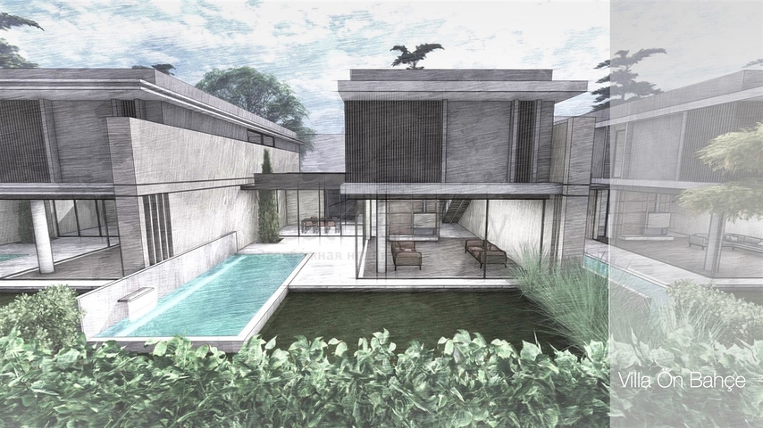 Investment project, Villas in the area of Doshemealti - Antalya