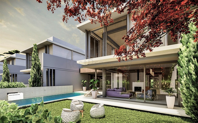 Investment project, Villas in the area of Doshemealti - Antalya