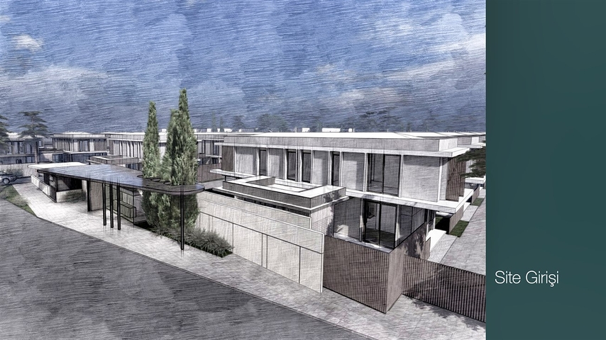 Investment project, Villas in the area of Doshemealti - Antalya