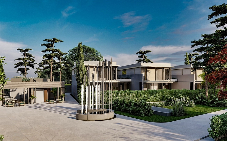 Investment project, Villas in the area of Doshemealti - Antalya